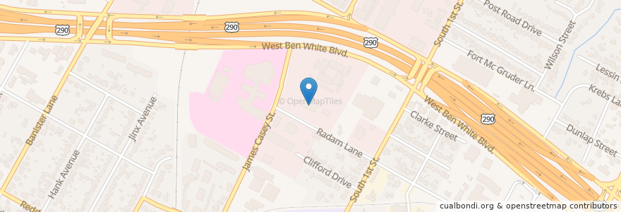 Mapa de ubicacion de Dr. Anthony R. Bittar, MD en États-Unis D'Amérique, Texas, Travis County, Austin.