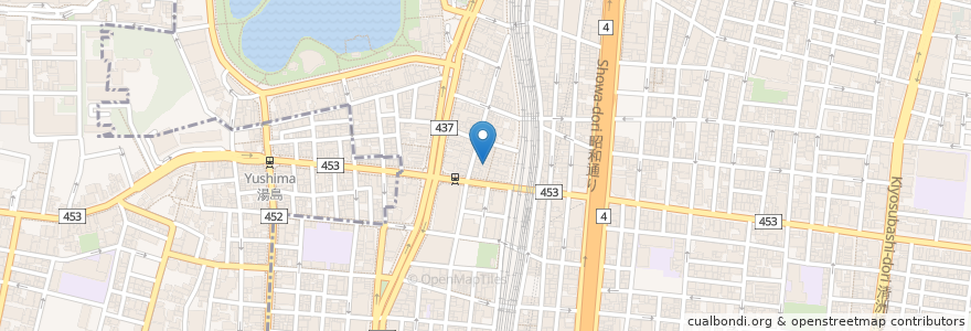 Mapa de ubicacion de バルボア en اليابان, 東京都, 台東区.