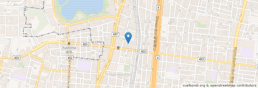 Mapa de ubicacion de かっぱ寿司 en Japão, Tóquio, 台東区.