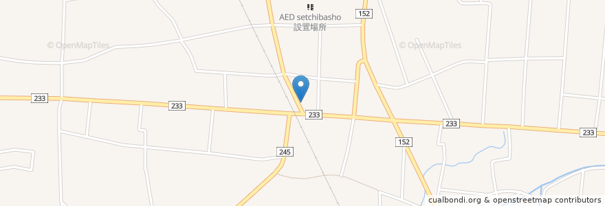 Mapa de ubicacion de ジンギスカン en Jepun, 山形県, 米沢市.
