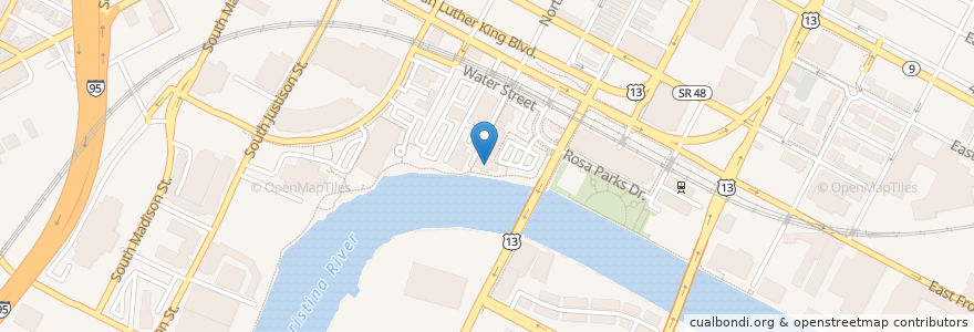Mapa de ubicacion de Harry's Seafood Grill en Estados Unidos Da América, Delaware, New Castle County, Wilmington.
