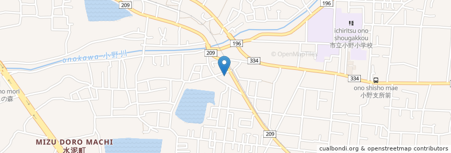 Mapa de ubicacion de デイサービスセンター梅本の里・小梅 en Japon, Préfecture D'Ehime, 松山市.