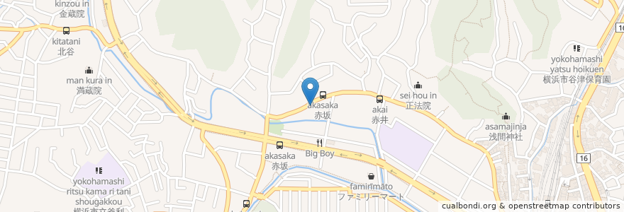 Mapa de ubicacion de 寿司のメルシー en 일본, 가나가와현, 요코하마시, 金沢区.