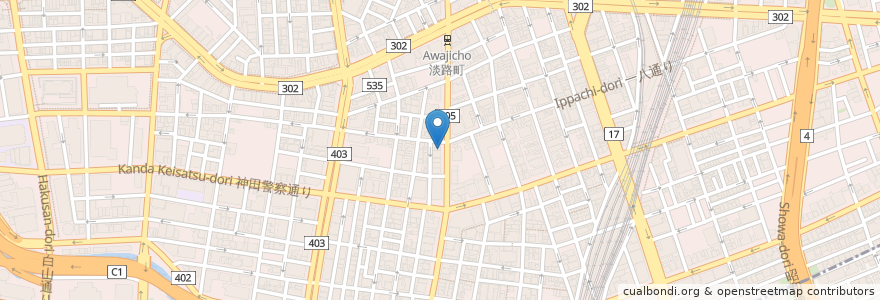 Mapa de ubicacion de Bar Orchard Knight en Japon, Tokyo, 千代田区.