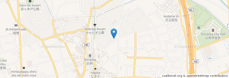 Mapa de ubicacion de 白岡あいりす薬局 en 일본, 사이타마현, 白岡市.