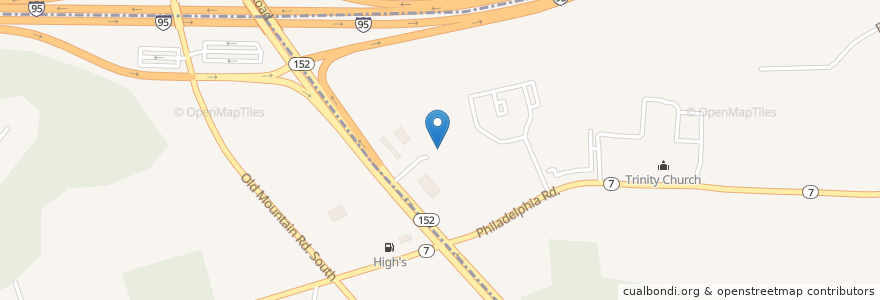 Mapa de ubicacion de Medical Health Group en Amerika Syarikat, Maryland, Harford County, Edgewood.