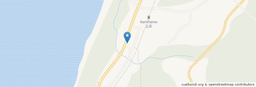 Mapa de ubicacion de エネオス en 일본, 아키타현, にかほ市.