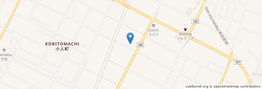Mapa de ubicacion de ツルハドラッグ 本荘南店 en Япония, Акита, 由利本荘市.