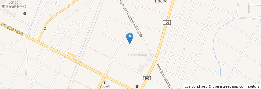 Mapa de ubicacion de ミカド en 일본, 아키타현, 由利本荘市.