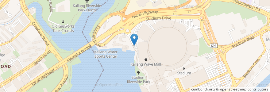 Mapa de ubicacion de General Public Basement Car Park en Singapour, Southeast.