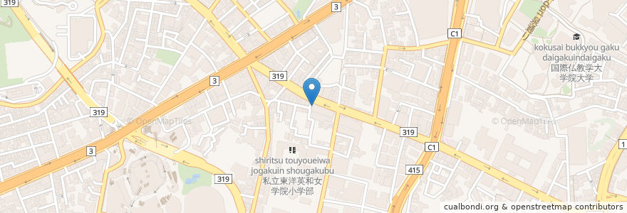Mapa de ubicacion de Bb-160 en 日本, 東京都, 港区.