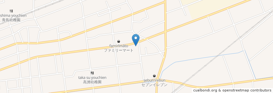 Mapa de ubicacion de ジョイフル藤枝高柳店 en 日本, 静岡県, 藤枝市.