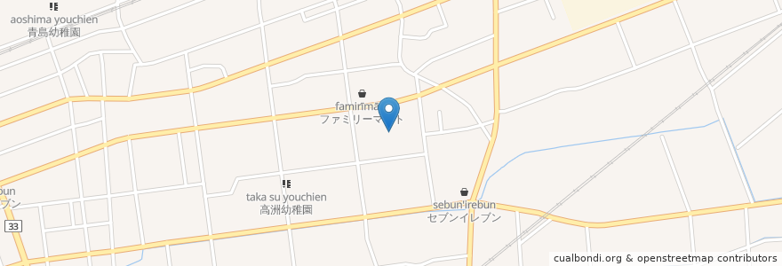 Mapa de ubicacion de V・drug 藤枝高柳店 en 日本, 静冈县, 藤枝市.
