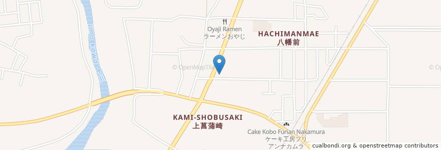 Mapa de ubicacion de ささちゃん en Giappone, Prefettura Di Akita, 由利本荘市.
