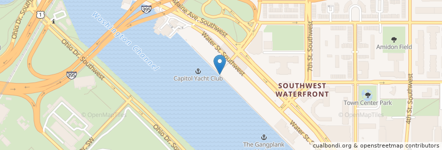 Mapa de ubicacion de Red Hook Lobster Pound en Verenigde Staten, Washington D.C., Washington.