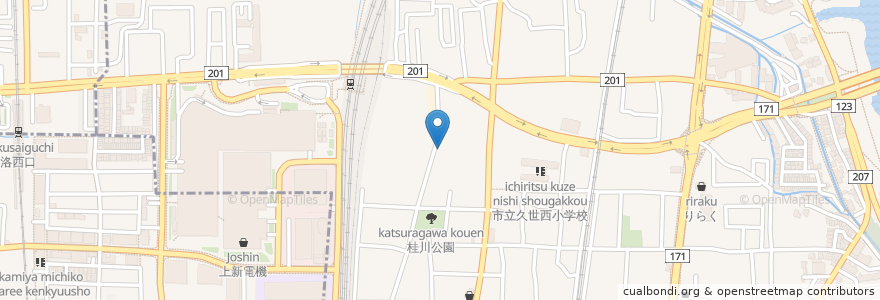 Mapa de ubicacion de 居酒屋幸恵 en Jepun, 京都府, 京都市, 南区.