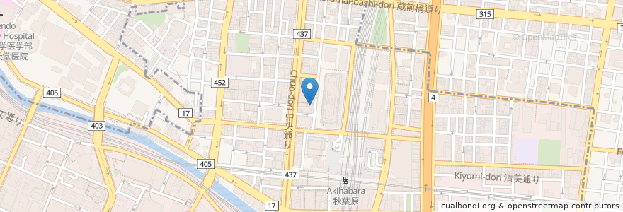 Mapa de ubicacion de FLYING SCOTSMAN en Japonya, 東京都, 千代田区.