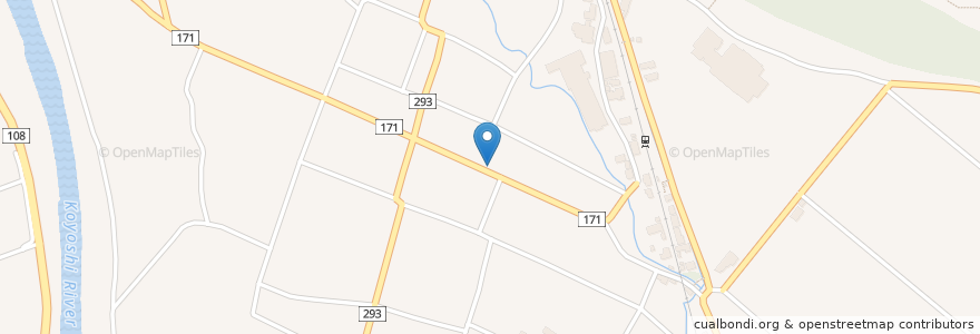 Mapa de ubicacion de 佐々木歯科医院 en 日本, 秋田県, 由利本荘市.
