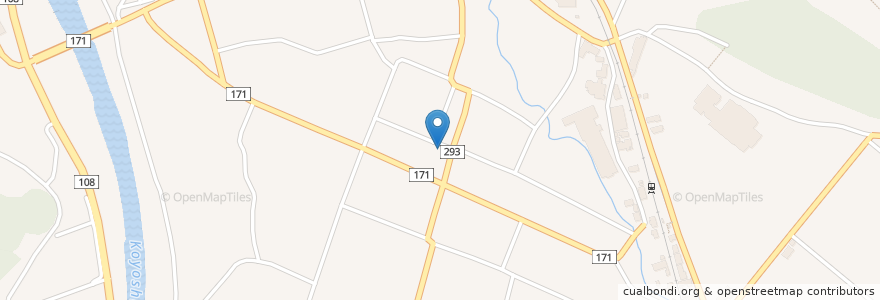 Mapa de ubicacion de ホルモン横丁 en 日本, 秋田県, 由利本荘市.