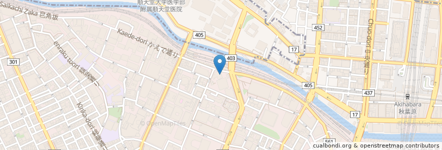 Mapa de ubicacion de スープストックトーキョー en Japonya, 東京都, 千代田区.