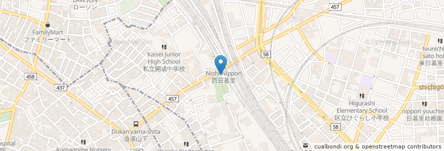 Mapa de ubicacion de IGOスタジオ en 日本, 東京都.