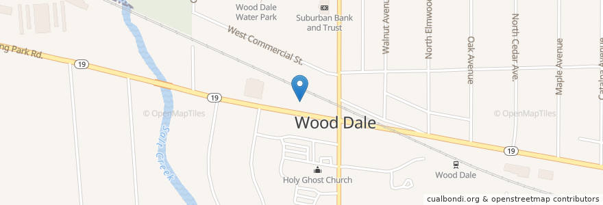 Mapa de ubicacion de Shorty's en United States, Illinois, Dupage County, Wood Dale.