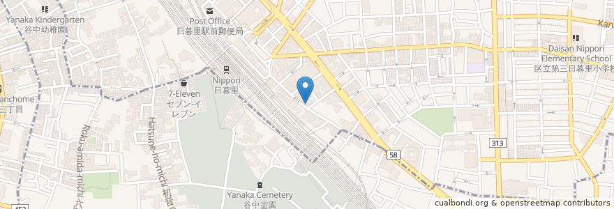Mapa de ubicacion de HAYASHI屋 en Japon, Tokyo, 台東区.