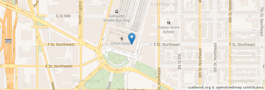 Mapa de ubicacion de Walgreens en Amerika Syarikat, Washington, D.C., Washington.
