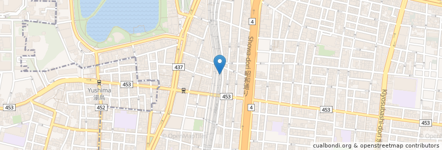 Mapa de ubicacion de 大衆酒場 魚多 en Jepun, 東京都, 台東区.
