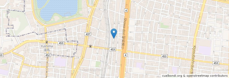 Mapa de ubicacion de ゴーゴーカレー en Giappone, Tokyo, 台東区.
