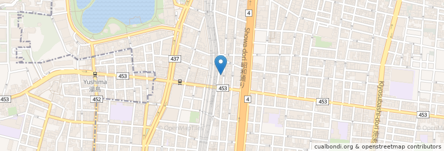 Mapa de ubicacion de イノコシ歯科医院 en Japan, 東京都, 台東区.