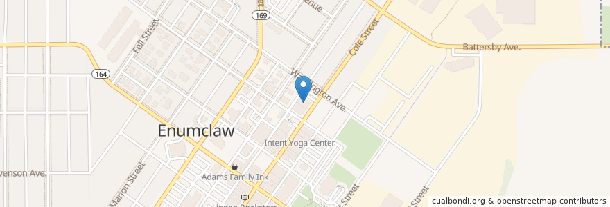 Mapa de ubicacion de Franciscan Specialty Clinic en Stati Uniti D'America, Washington, King County, Enumclaw.