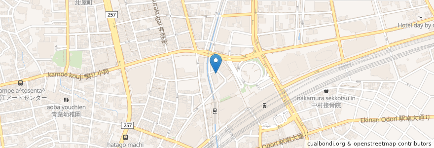 Mapa de ubicacion de プレスタワー立体駐車場 en 日本, 静岡県, 浜松市, 中区.