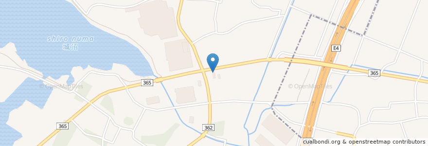 Mapa de ubicacion de ENEOS en Jepun, 群馬県, 館林市.