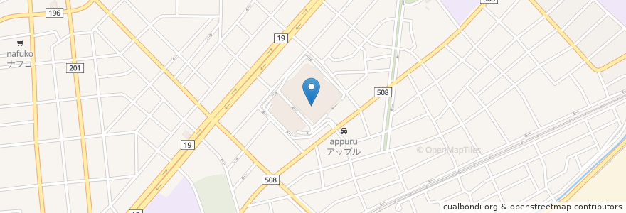 Mapa de ubicacion de リンガーハット en Япония, Айти, 春日井市.