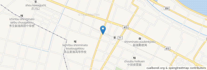 Mapa de ubicacion de 琥珀物語 en Japan, 富山県.