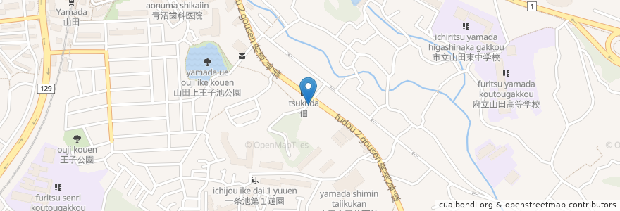 Mapa de ubicacion de かるがも薬局 en 日本, 大阪府, 吹田市.