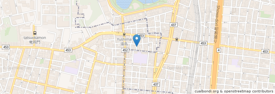Mapa de ubicacion de すなっく姫 en Giappone, Tokyo, 台東区.