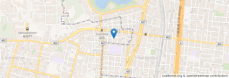 Mapa de ubicacion de スナックほおずき en ژاپن, 東京都, 台東区.