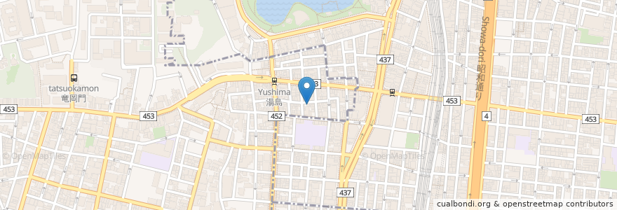 Mapa de ubicacion de 笑パブ 阿部マリア en Japon, Tokyo, 台東区.