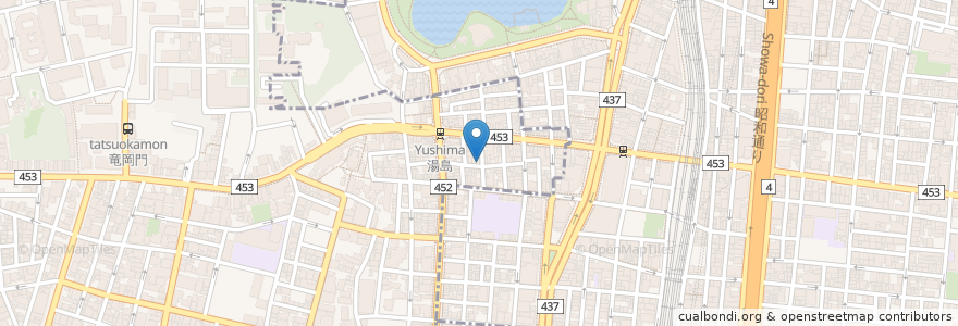 Mapa de ubicacion de のも・のも en Japan, Tokio, 台東区.