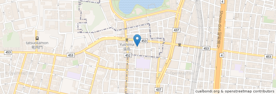 Mapa de ubicacion de 南部百姓家 en Jepun, 東京都, 台東区.