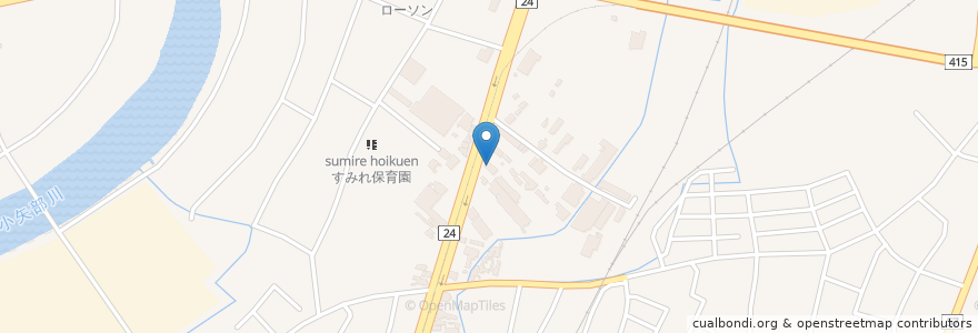 Mapa de ubicacion de 串道楽 潤 en 일본, 도야마현, 高岡市.