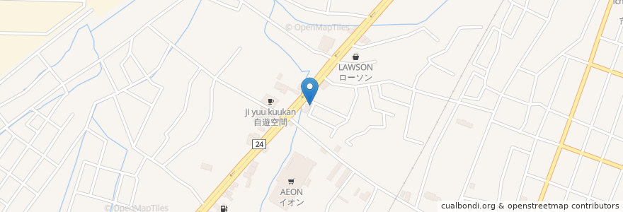 Mapa de ubicacion de チューリップ旭ヶ丘薬局 en Japonya, 富山県, 高岡市.