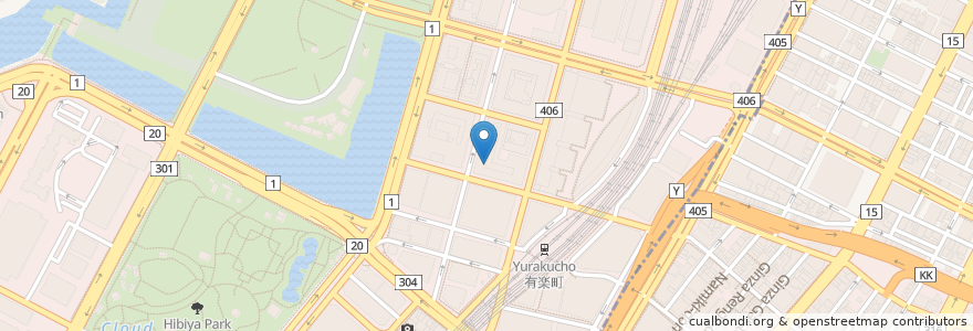 Mapa de ubicacion de サダハルアオキ en Japan, Tokyo, Chiyoda.