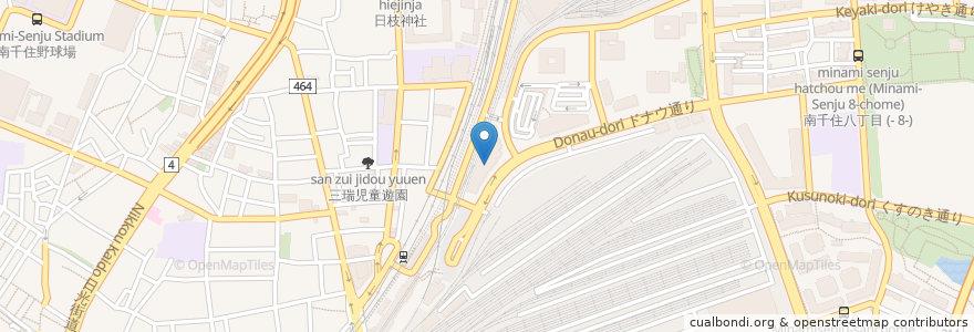 Mapa de ubicacion de くすりの福太郎 en Japão, Tóquio.