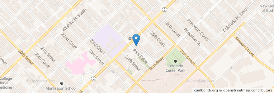 Mapa de ubicacion de Rapid Smile Dental Group, Cos & Family Dentistry en Соединённые Штаты Америки, Калифорния, Los Angeles County.