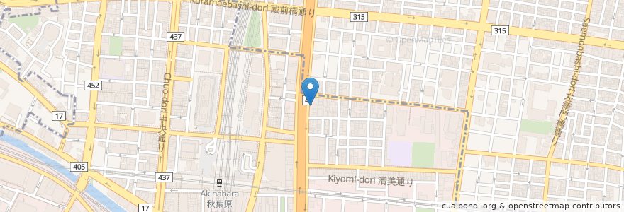 Mapa de ubicacion de 中川歯科クリニック en 일본, 도쿄도.