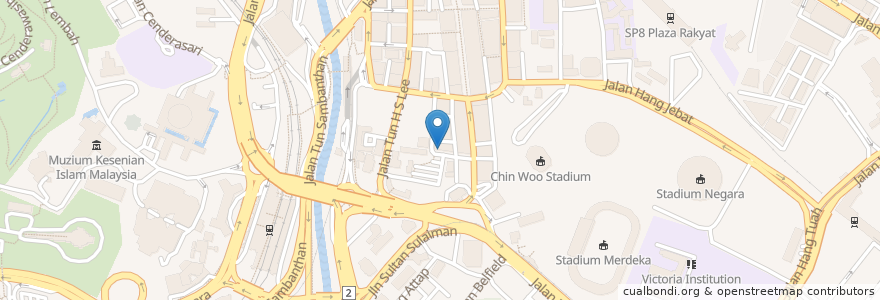 Mapa de ubicacion de Attic bar en 말레이시아, 슬랑오르, 쿠알라룸푸르.