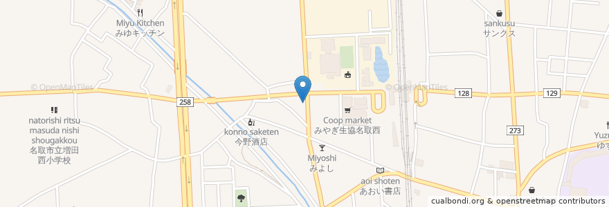 Mapa de ubicacion de Bar Pon'z en اليابان, 宮城県, 名取市.